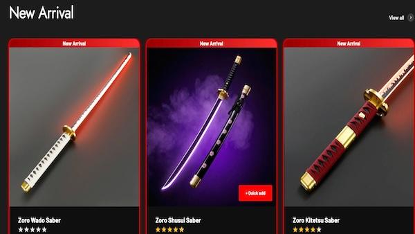 neo sabers